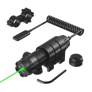 Factory Adjustable Green Laser Sight with Pressure Switch and 2 Mounts