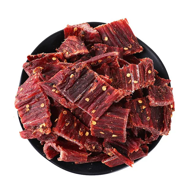 Flavor Chinese Snack Food Meat Air Dried Pork Beef Sichuan Specialty Support Customization