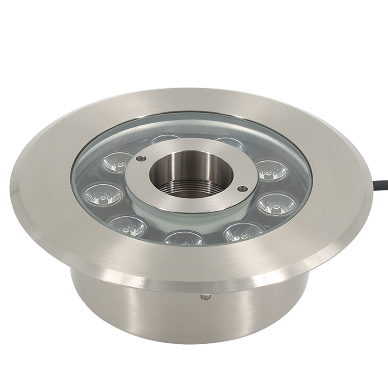 Насадка для фонтана, диаметр отверстия 35 мм, Водонепроницаемая IP68 DMX RGB 304SS светодиодная подводная лампа