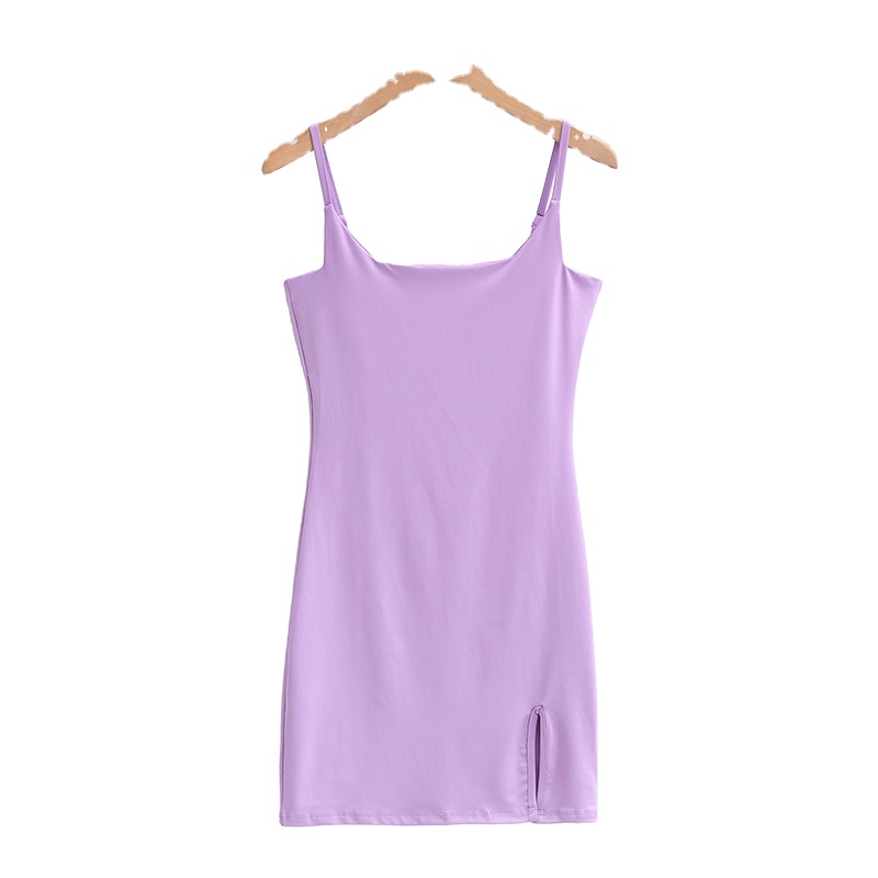 Wholesale Cotton Soft Jersey Sleeveless Breathable Casual Dresses Plain Summer Dress Bodycon Dress For Women