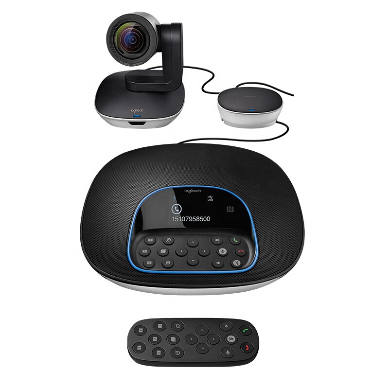 Logitech CC3500e группа видеоконференций комплект с расширением микрофона HD 1080p камера Громкая связь