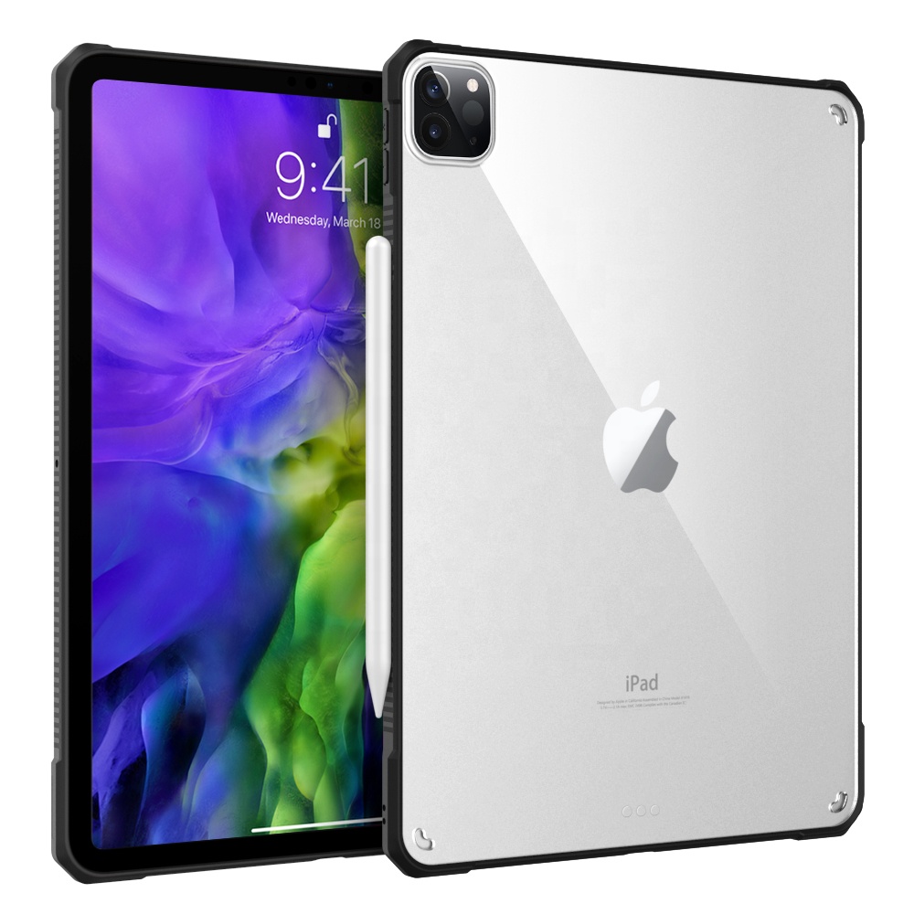 Новинка 2021, чехлы для планшета Apple iPad Pro11 дюймов из ТПУ и акрила, защитный чехол против царапин, противоударный Прозрачный чехол для планшета