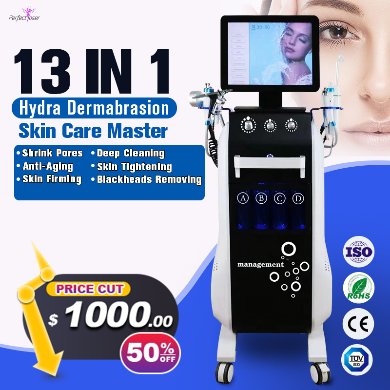 9 в 1 машинка для лица Micro-touch Hydracare Бытовая Алмазная дермабразионная машинка для дермабразии Hydra дермабразионная машинка