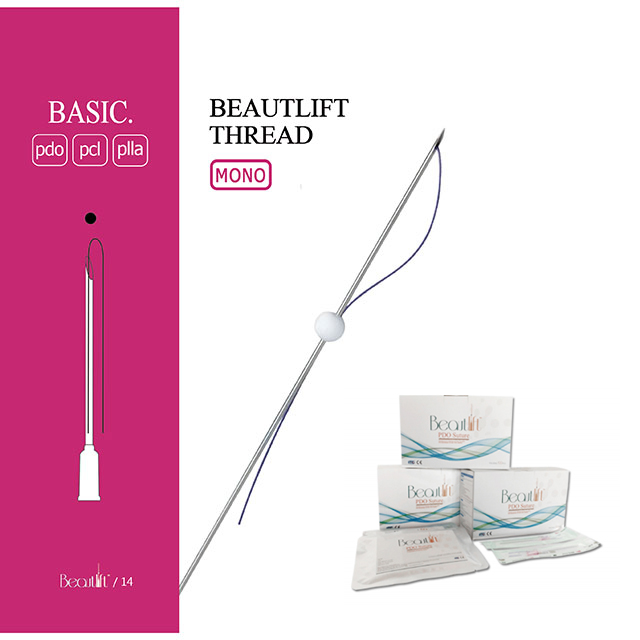 Beautlift Tension Threads PDO Hilos Tensores Para Rostro Cannula Blunt PDO Thread Lift