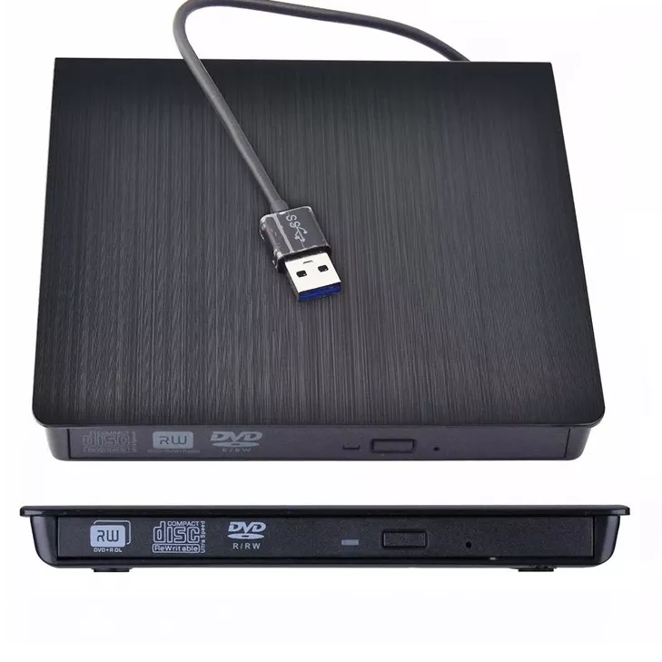 USB3.0 портативный ультра тонкий внешний 9,5 мм USB 3,0 DVD-RW CD-RW CD Писатель Привод горелка читатель игрока для портативных ПК