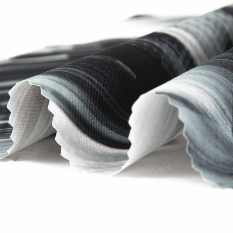 88 polyester 12 spandex two-way stretch spandex global recycled fabric with printed for jacket and windcoat
