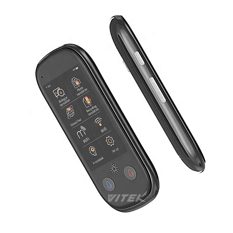 Best sale 3.0'' portable smart 45 Languages simultaneous electronic translator voice translator with wifi connect