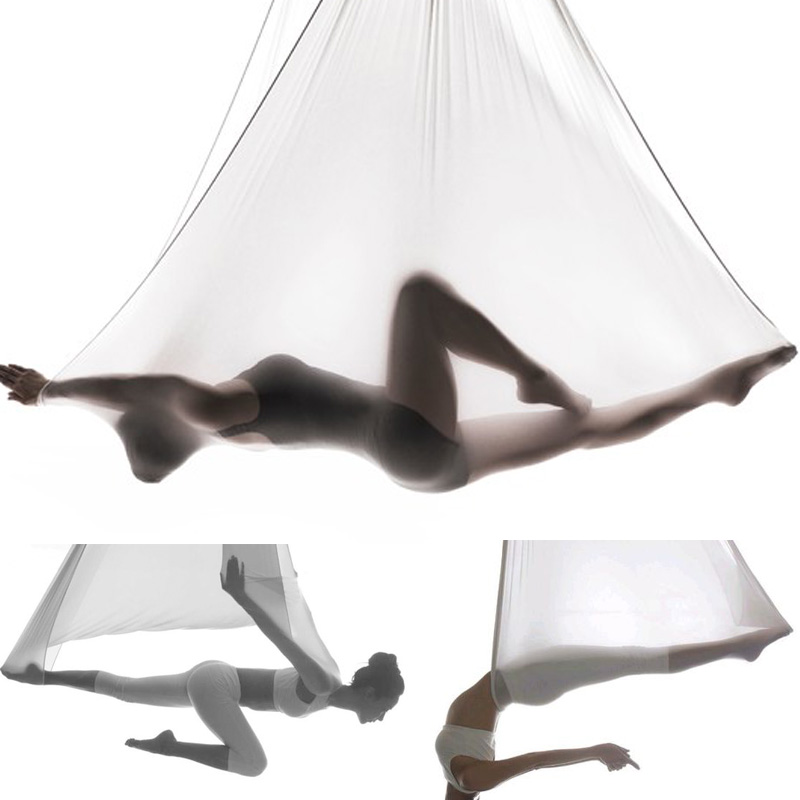 6.5 yards high quality Yoga Hammock aerial rigs aerial yoga hammock swing aerial yoga fitness at home