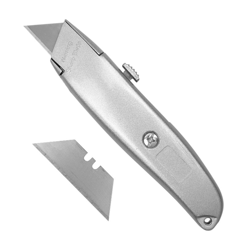 T-blade high-quality aluminum alloy housing multifunctional office stationery knife for cutting paper retractable carbon steel b