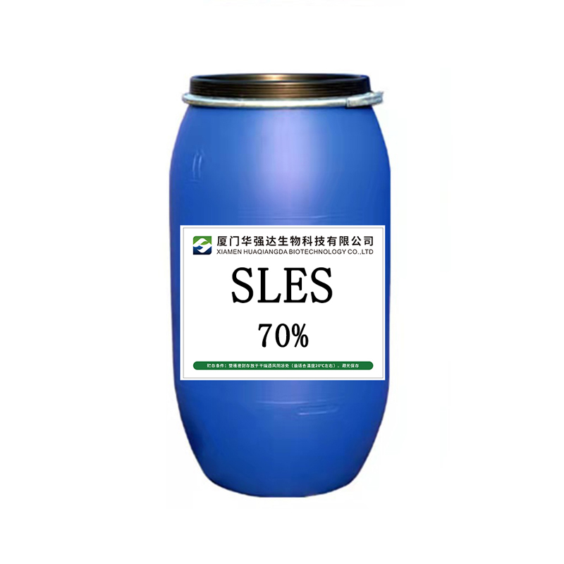 Sodium lauryl ether sulfate cas 68585-34-2 raw material for detergent sles 70%
