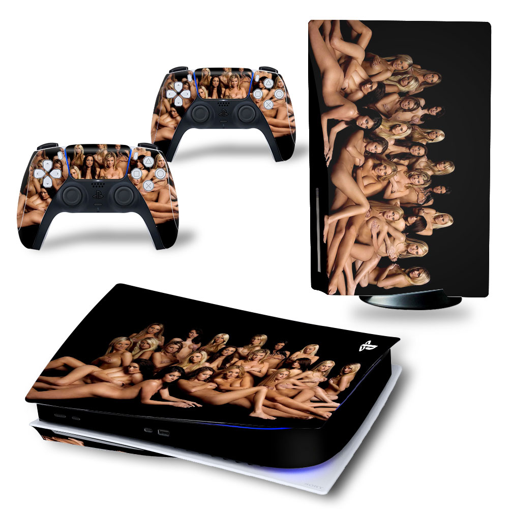 Наклейка Symbol PS5 Skin для консоли Playstation 5 и 2 контроллера виниловая защитная пленка 6