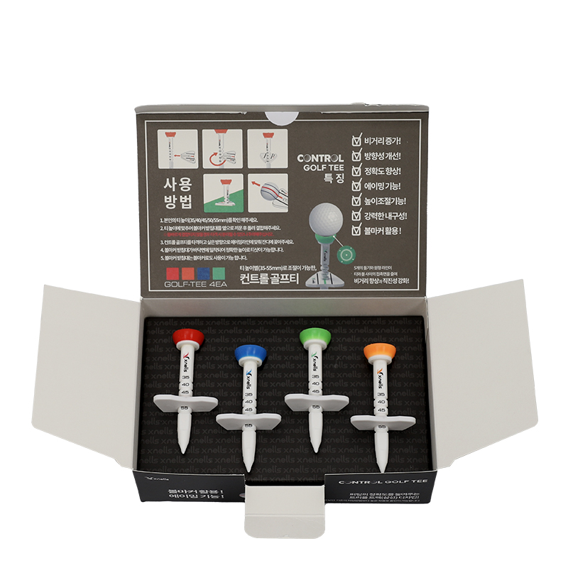 Luxury Korea Aiming TEE Plastic Control Adjustable Golf Tees