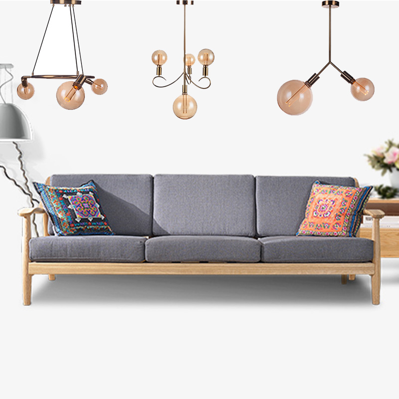 Best Seller E27 Fancy Light For Bedroom Glass Vintage Pendant Lamp for Hotel And Home Hanging Lighting