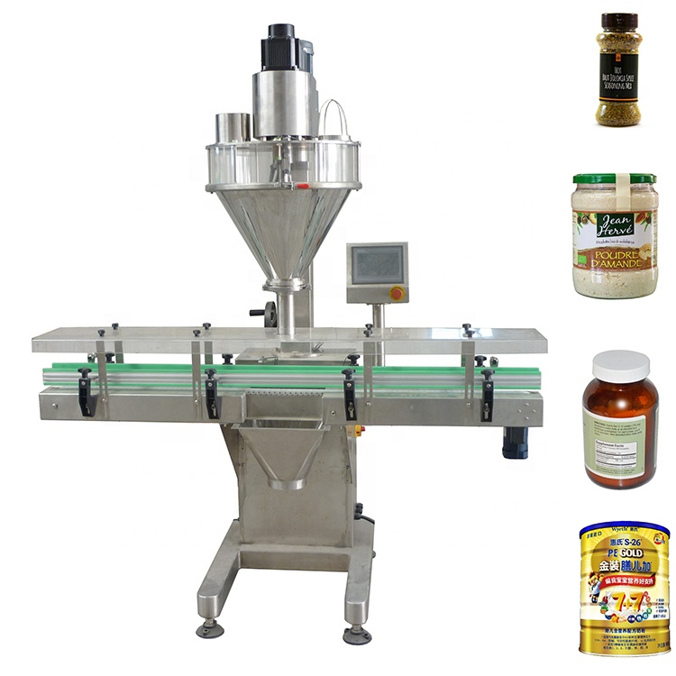 Powder filling machine Auger filler spice bottle filling machine