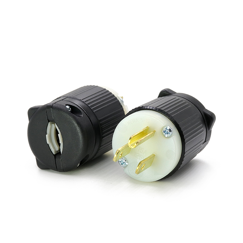 Бесплатный образец Topgrade нейлон nema 5-15 разъем американский стандарт plug/nema 5-15 P/US прямой штекер