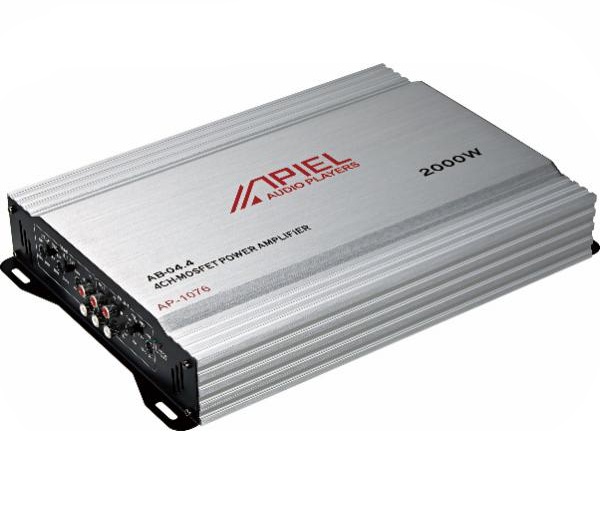 EURA market High quality class AB 2channel car stereo 12V car amplifiers