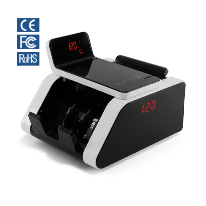 6600 Digital Display Money Counter for EURO US DOLLAR Bill Counting machine 220V