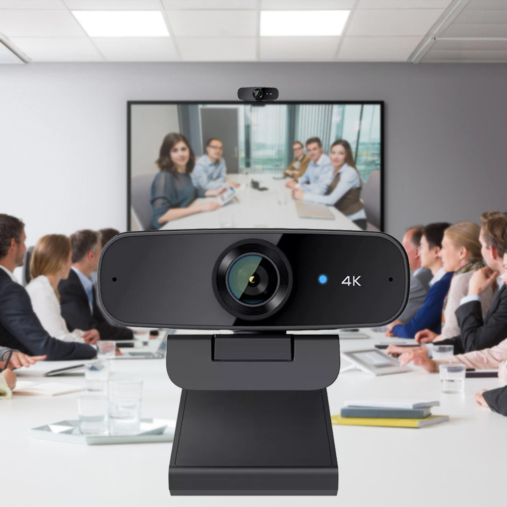 Веб-камера 4K 1080P для ПК, веб-камера aukey для ноутбука с микрофонами, USB-веб-камера для конференций, веб-камера 4k