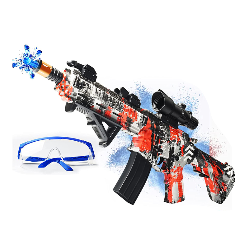Игрушечный пистолет-бластер M416 с 10000 водяными шариками, 2 режима съемки