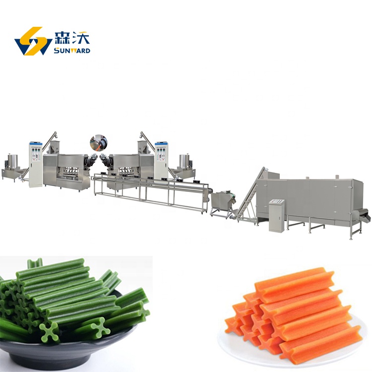 Pet Treats Dog Chews Snacks Food Machine Dog Treat Pet Chews Production Line