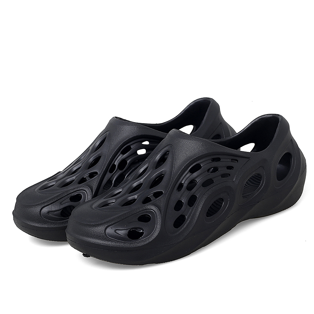 Summer Men'S Garden And Beach Shoes Ultra-Light Non-Slip Doctor Shoes Ripped Sandals Yz
