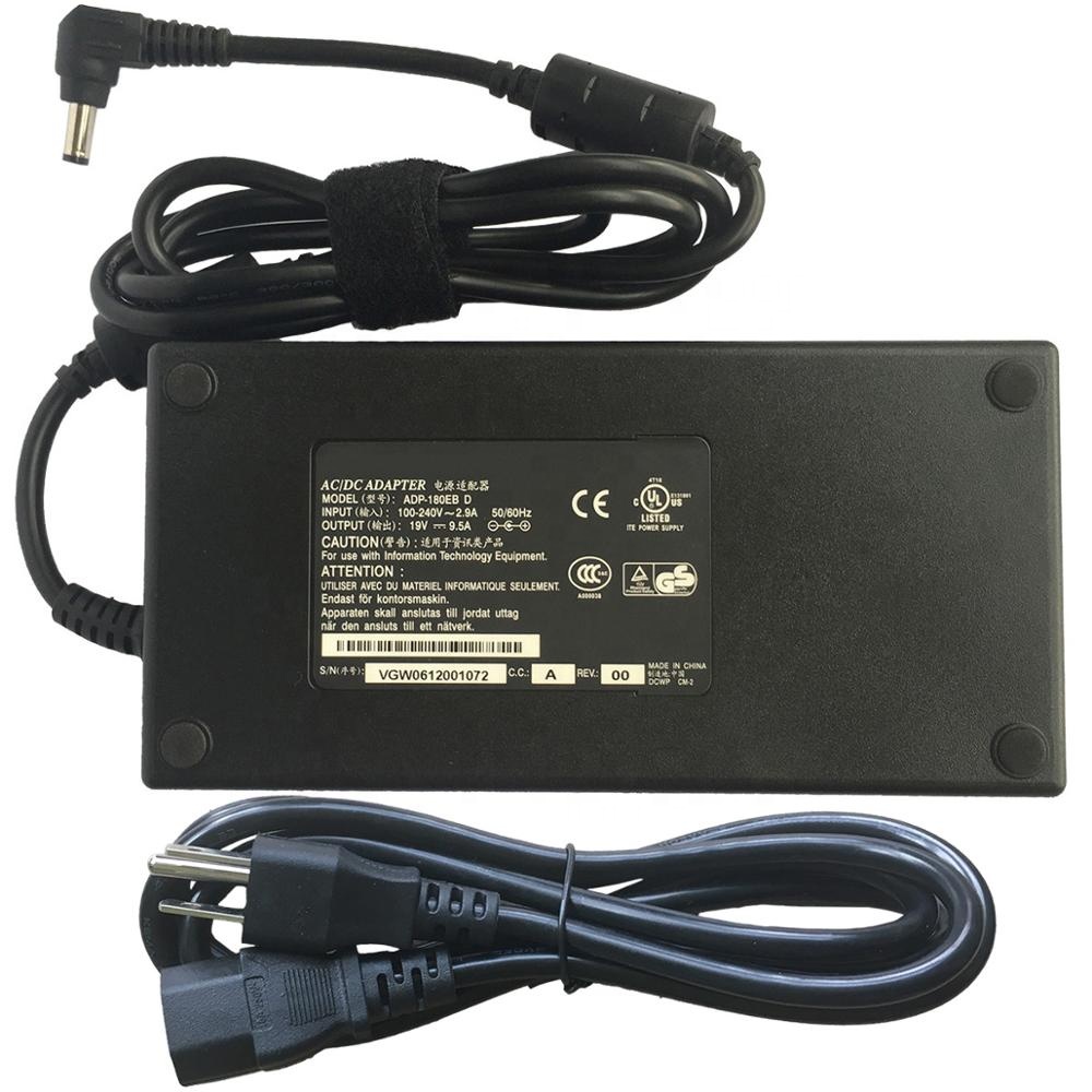 Зарядное устройство для ноутбука Msi GP72VR GS40 GS43VR GS60 GS70 GS72 GS73 GT60 GT70 GV62 GV72 GX60 GX70 адаптер переменного тока 180 Вт для Delta