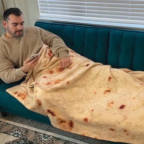 Супермягкое Фланелевое Флисовое одеяло taco tortilla с принтом на заказ