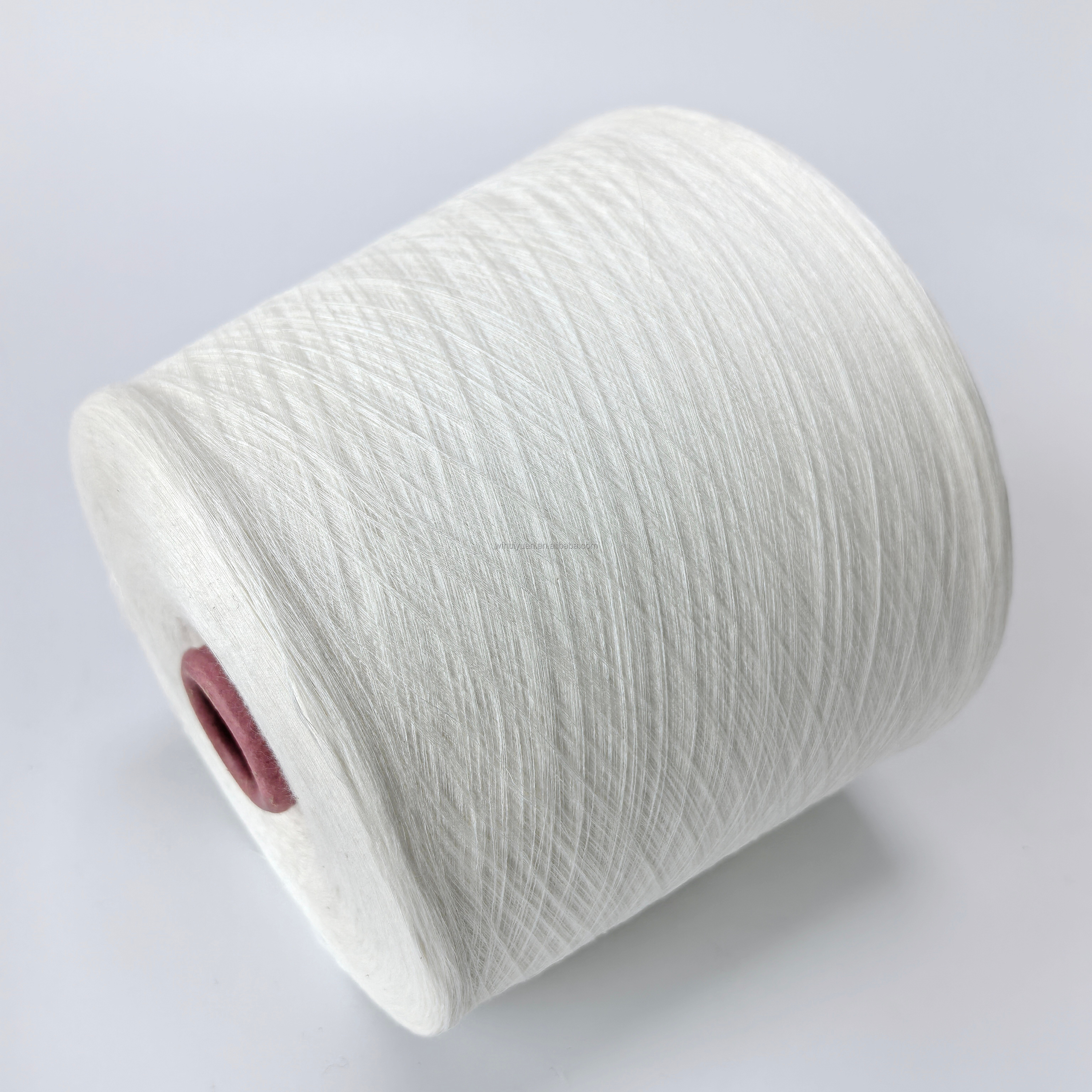 Wholesale Ultra-soft Ne60 Siro Compact Spinning Raw Pure Bamboo Natural Fiber Yarn For Knitting And Weaving Fabric