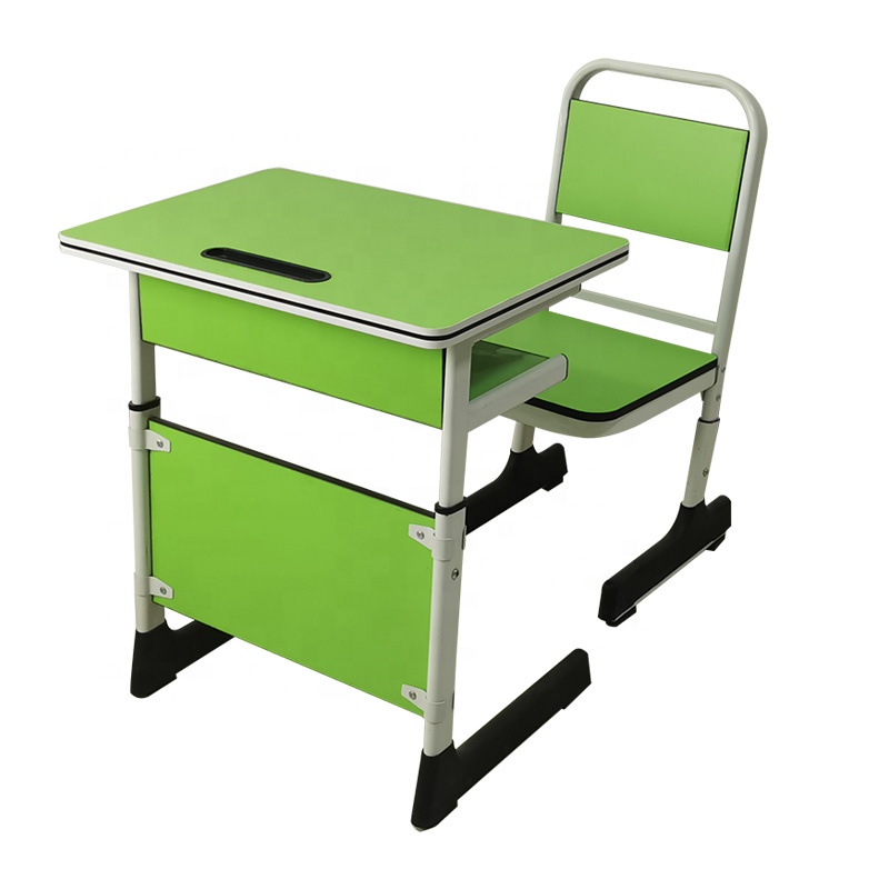 Middle school classroom desk student and chair for teen set school desk