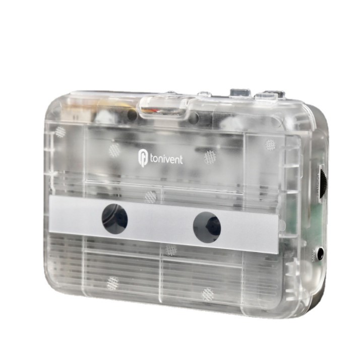 portable cassette players recorders transparent output to earphones Speaker FM Radio Receiver adapter Amazon Top Sale Walkman