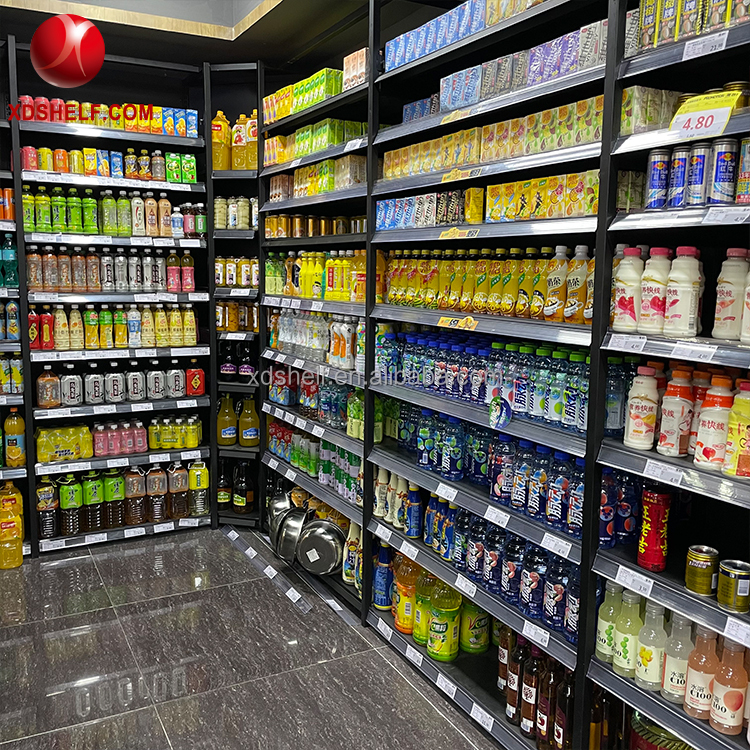 Розничная продажа стеллажей Minimarket полки выставочный стенд для фруктов стойка полки супермаркета