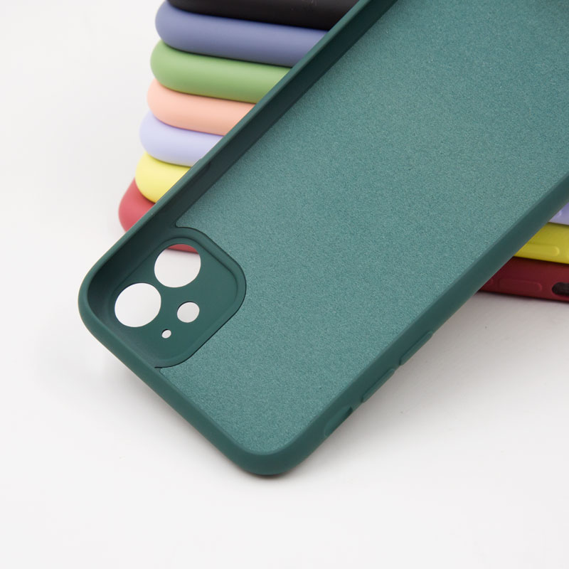Яркий чехол из жидкого силикона для apple iPhone 11 Pro Max, матовый силиконовый резиновый мягкий чехол из ТПУ