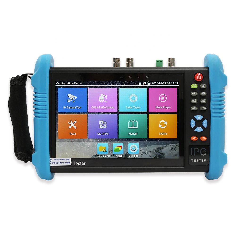 7 дюймов cctv тестер IPC-9800 MOVTADHS плюс Retina 1280*800 разрешение 4K H.265 видео-дисплей через основной