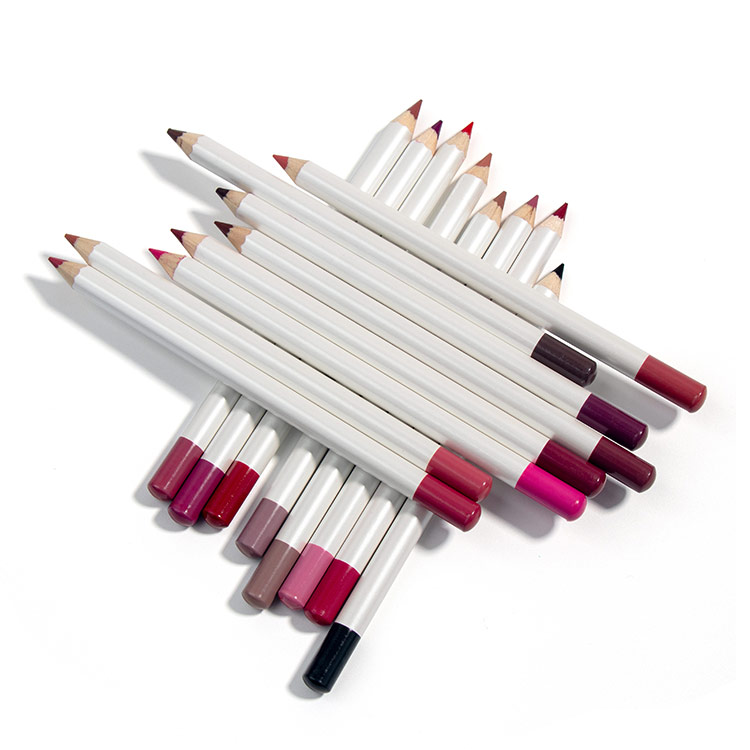 High Quality 16 Colors Creamy Lip Liners Long Lasting Lipstick Pen Waterproof Lip Liner Pencil