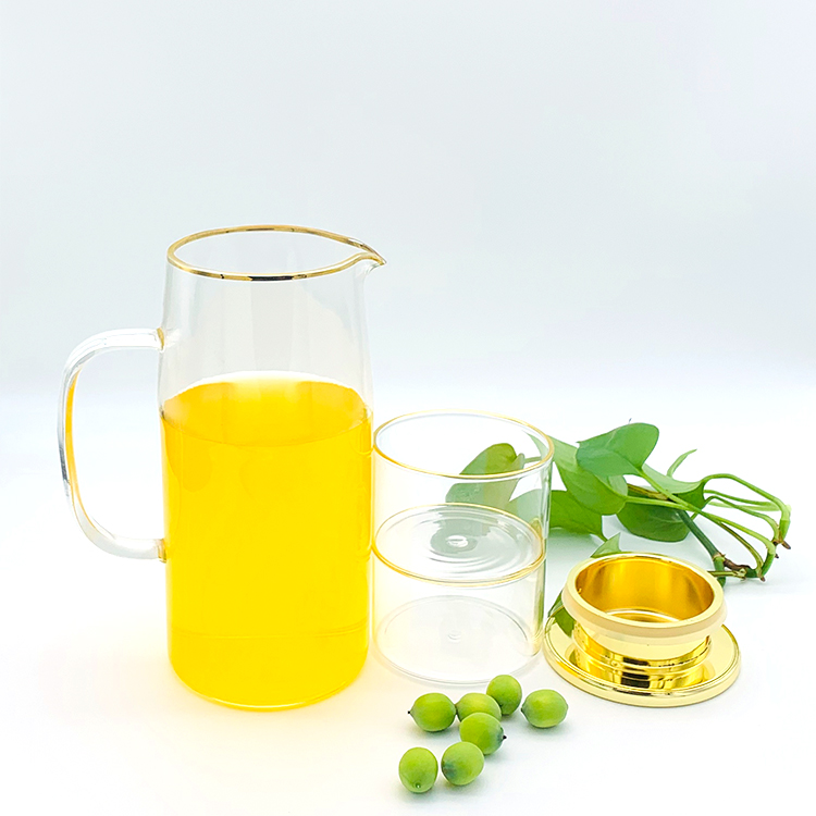 Attractive Price New Type Heat-resistant Glass Jug Set Glass Water Jug With Custom Logo