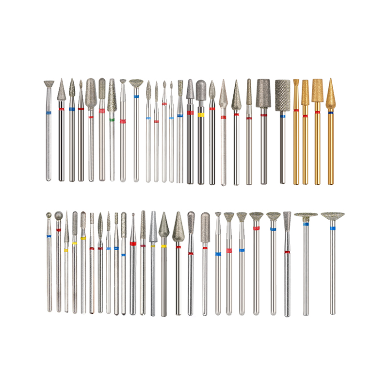Factory Price 4mm 5-In-1 Nail Drill Bits For Smooth Quick Gel Polish Removal Nail Salons