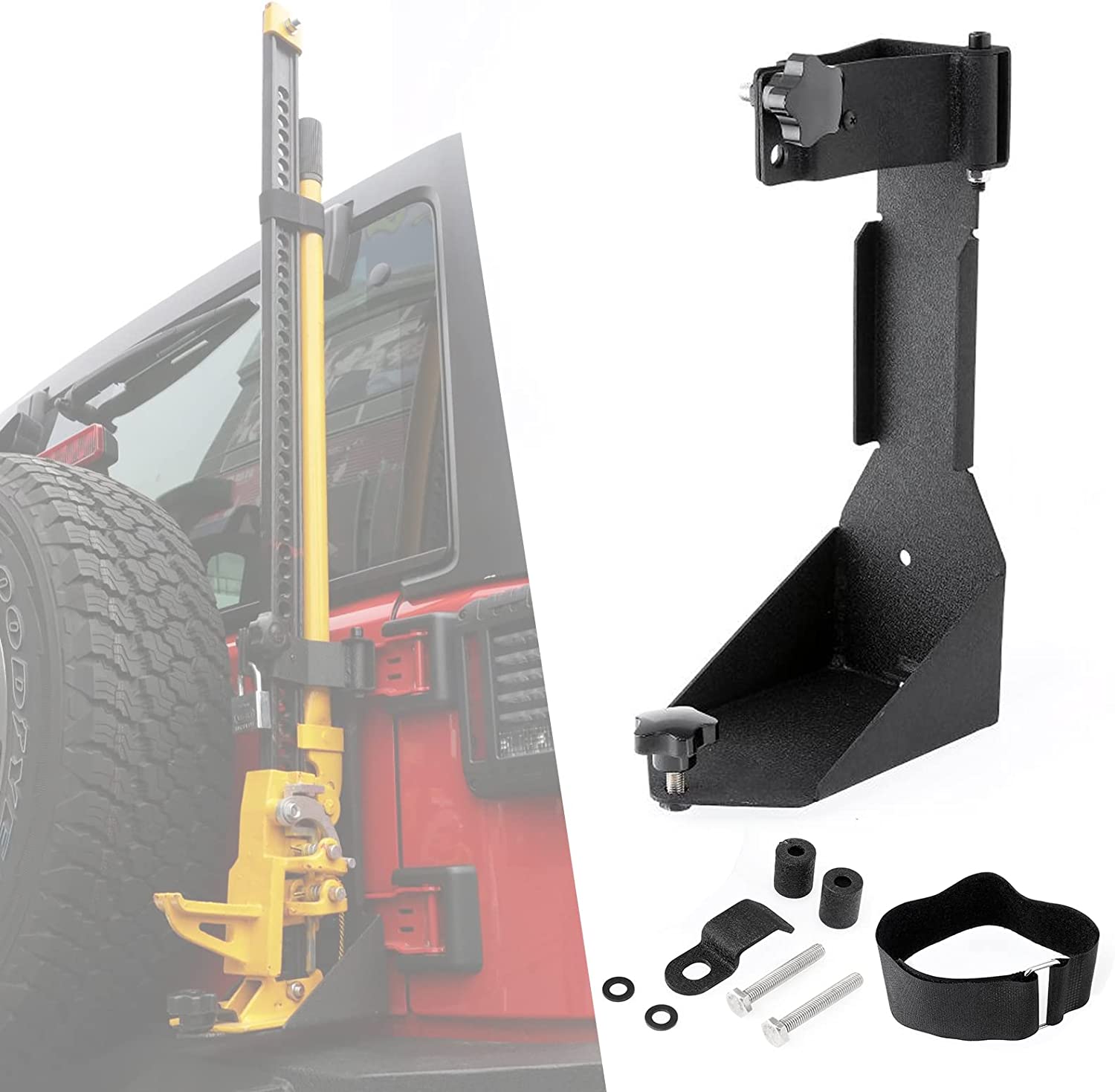 Оптовая продажа, крепление для заднего багажника с высоким домкратом для Jeep Wrangler JK 2007-2017