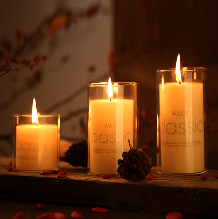 empty matt glass candle jar in bulk clear glass jars with lid for candles