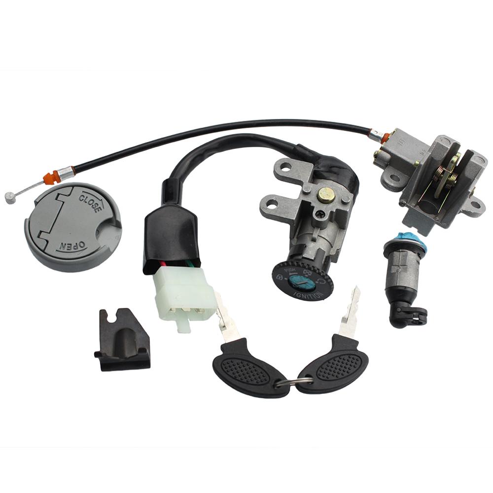 Набор ключей зажигания GOOFIT для китайского скутера GY6 49cc 50cc 139QMB
