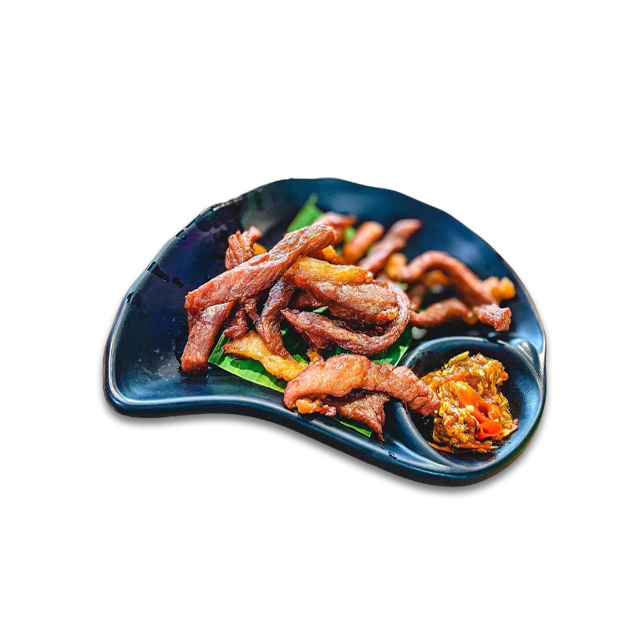Сушеная на солнце свинина в тайском стиле, оригинальный вкус премиум класса из Чиангмай, Таиланд