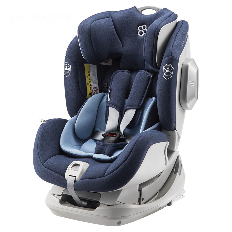 Синее детское автокресло r160a группа 0 + i + ii с isofix и top tether