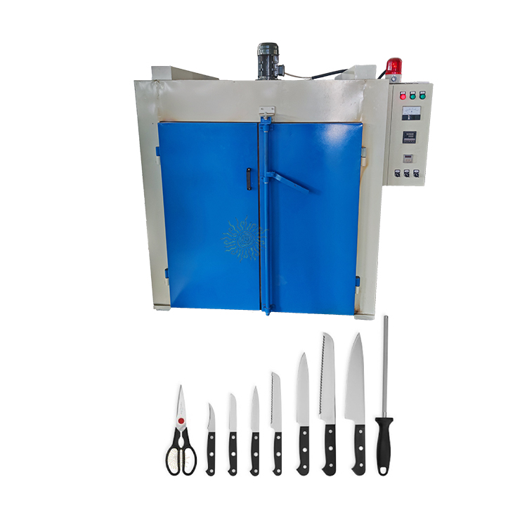 Case type steel stress relief hardening and tempering furnace for knife manufacturing