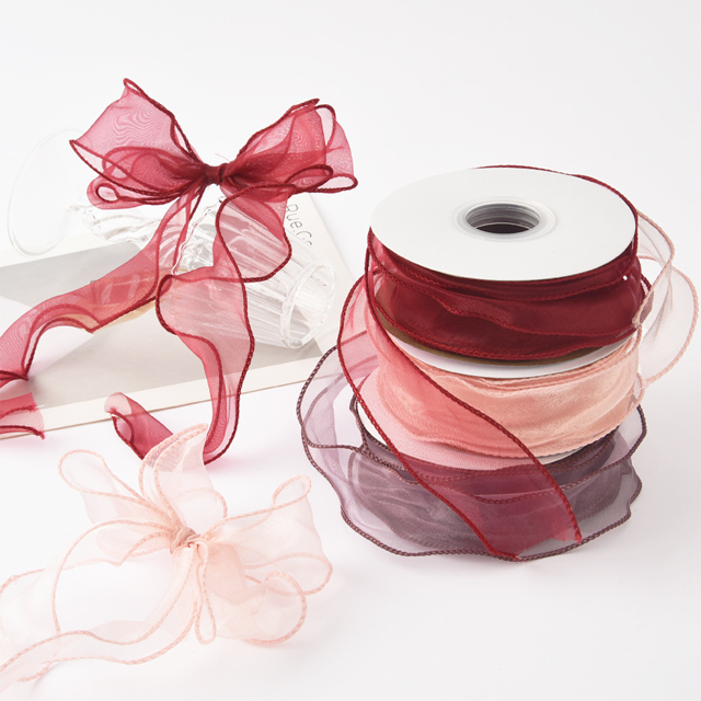 Flower Package Fishtail Yarn Ribbon DIY Decoration Ribbon