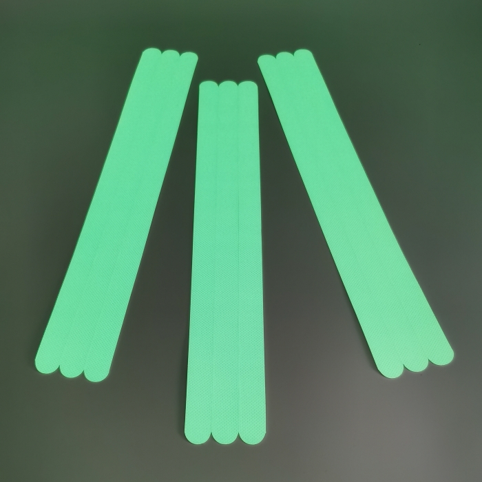 Glow in the Dark Non slip Strips for Indoor Stairs and Floors 38cmx2cmx9pcs