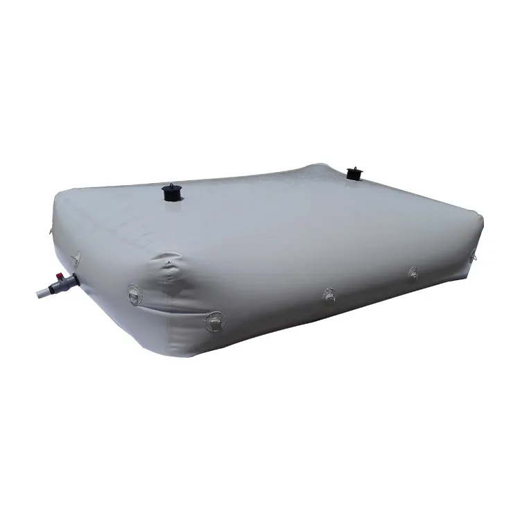 Vehicular Polyurethane Foldable rectangular water tank flexible water bladder PVC flexitank 20000L plastic bag water storage