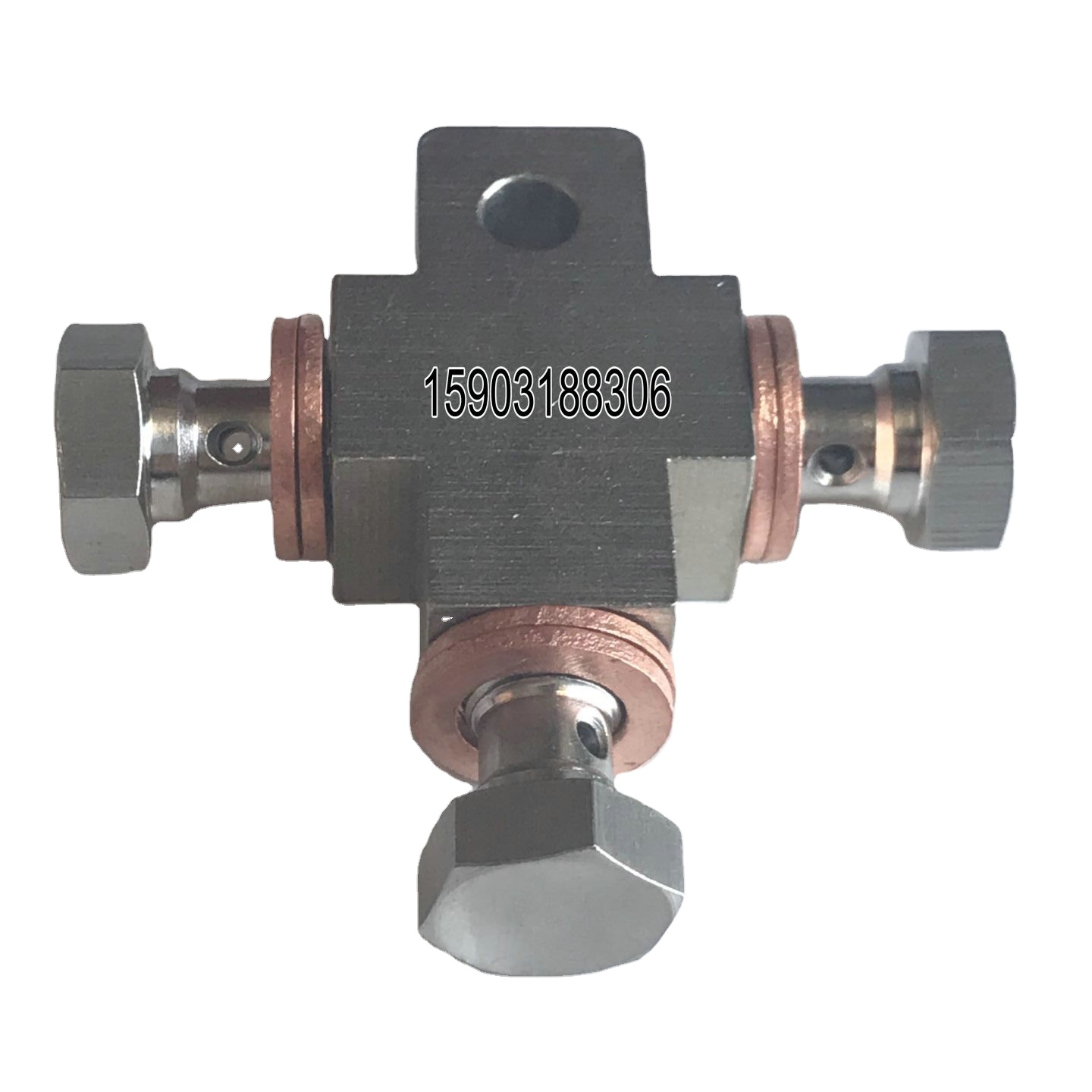 High Performance AN3 -3 AN Three Joint Stainless Steel Tee Kits Brake Fittings for Brake Hose Line