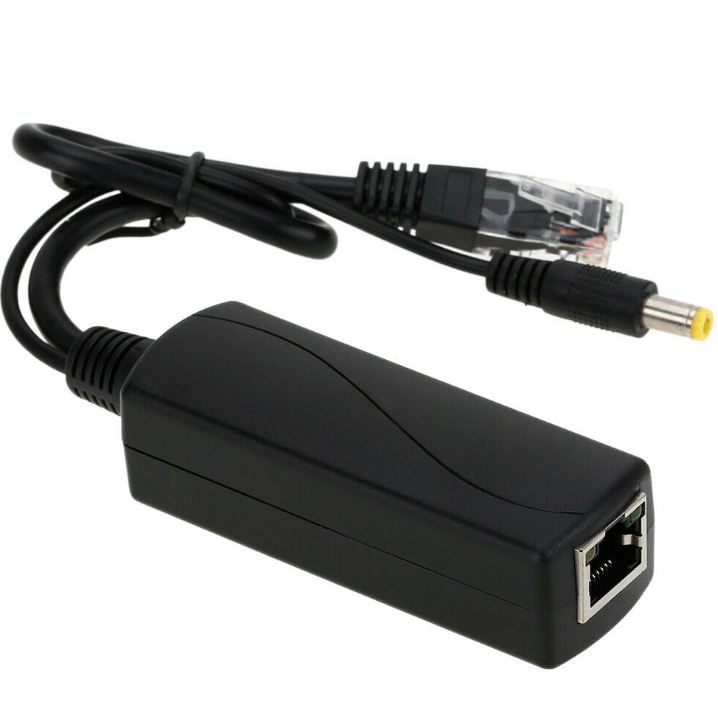 48v 10/100 Мбит/с 12V 1.3A разделитель PoE адаптер кабель для сетевой кабель питания камеры