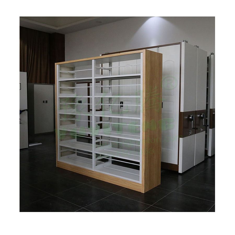 luoyang Furniture 6 layers double sided steel bookcase