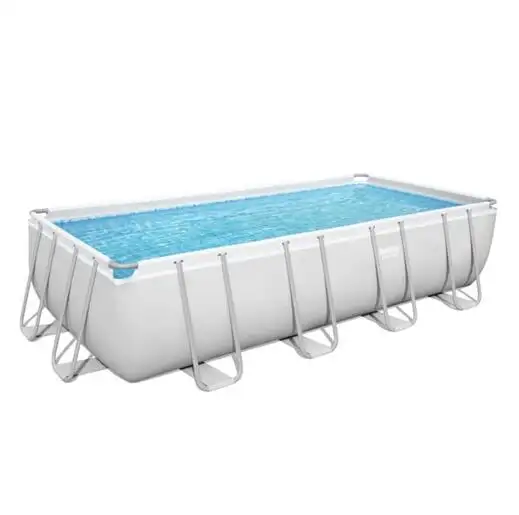 Bestway 56670 piscina rettangolare con telaio cm 488x244x122H pompa filtro scale