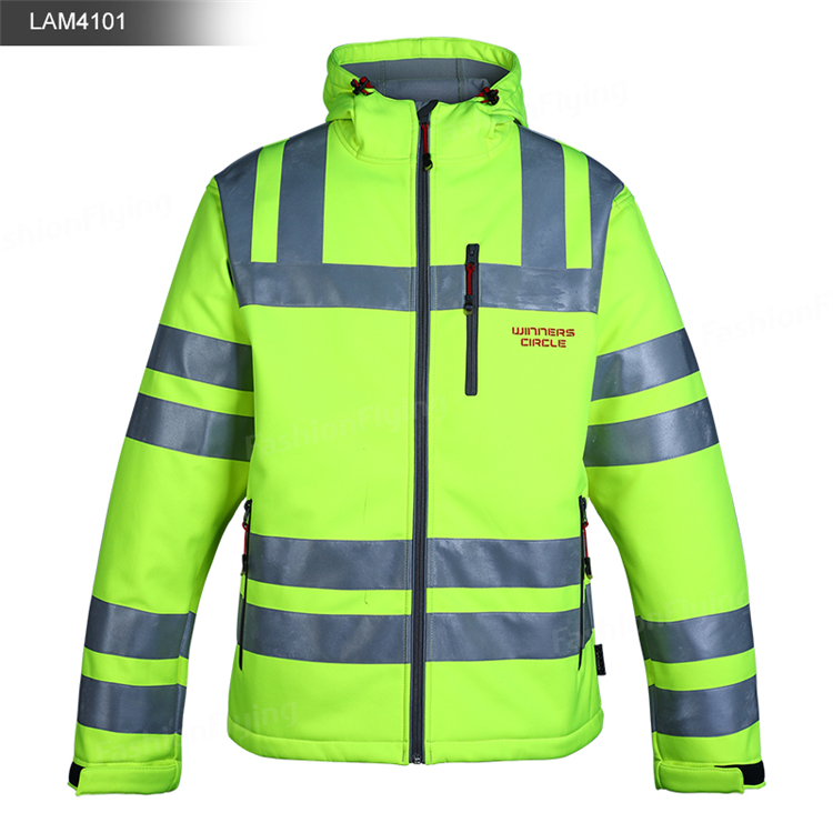Мужская Флисовая 3m Scotchlite Светоотражающая открытый пожарный безопасности Hi Vis спецодежды рабочая одежда спецодежда